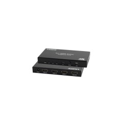 S-Impuls HDMI Switch 3X1 Metal 4K60Hz Black - Ultimate Connectivity Solution for Exceptional Video Quality!